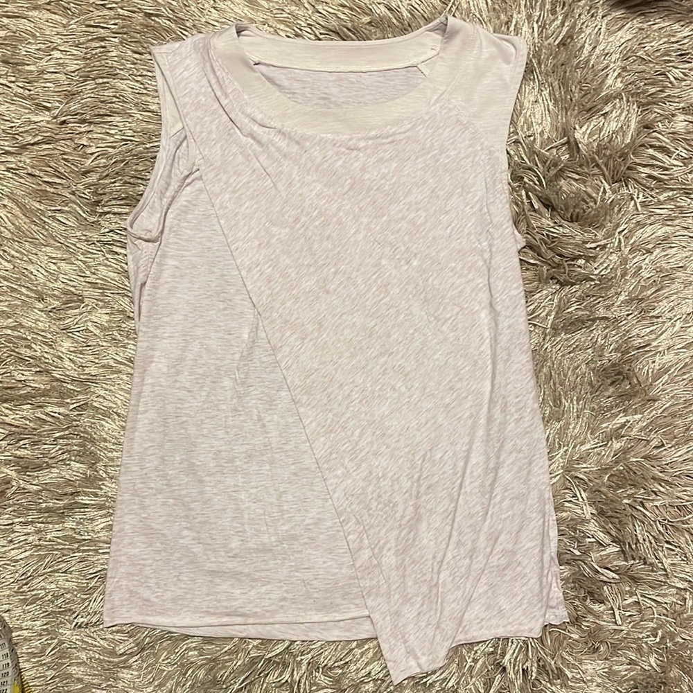 Lululemon Light Gray Tank